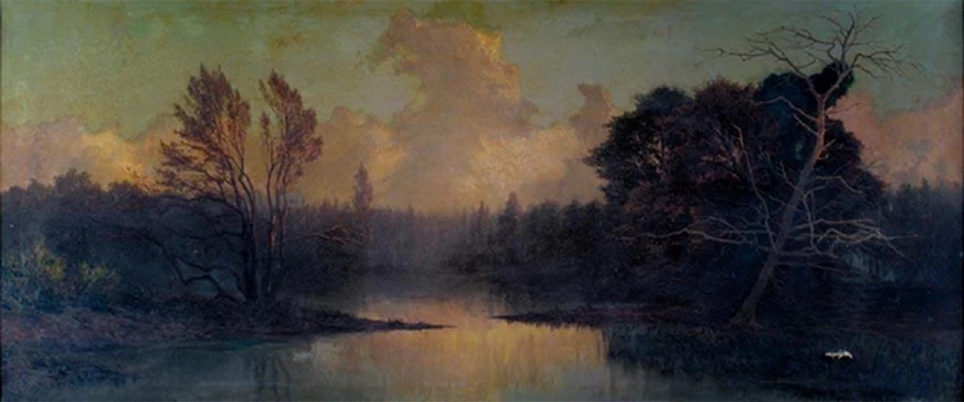 Paesaggio sul lago